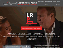 Tablet Screenshot of lockerroompower.com